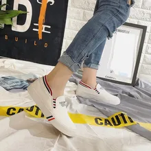 Парусиновая обувь в Корейском стиле обувь на плоской подошве женская маленькая обувь Летняя обувь модная удобная обувь 6,15