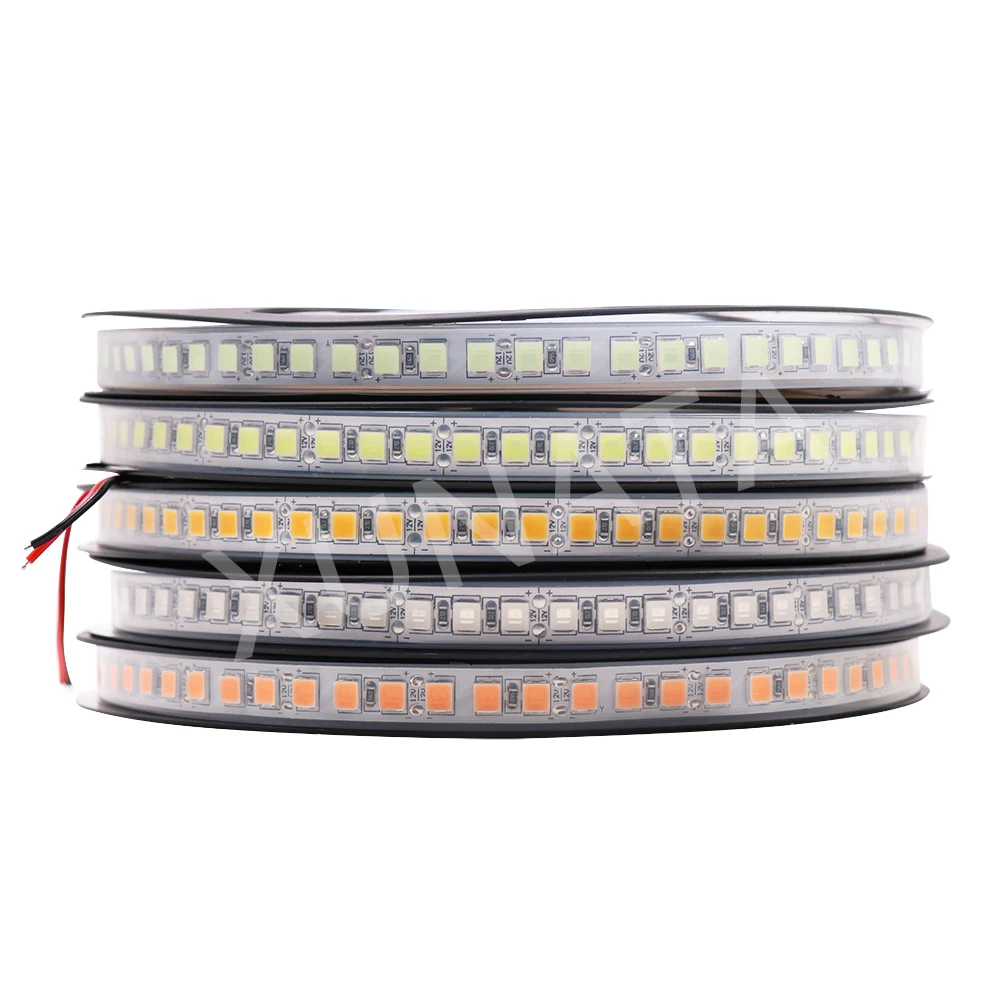 5m 12V 600LED 5054 LED Strip Light Flexible LED Ribbon Waterproof LED Tape Diode Tape Ice Tape for Decoration