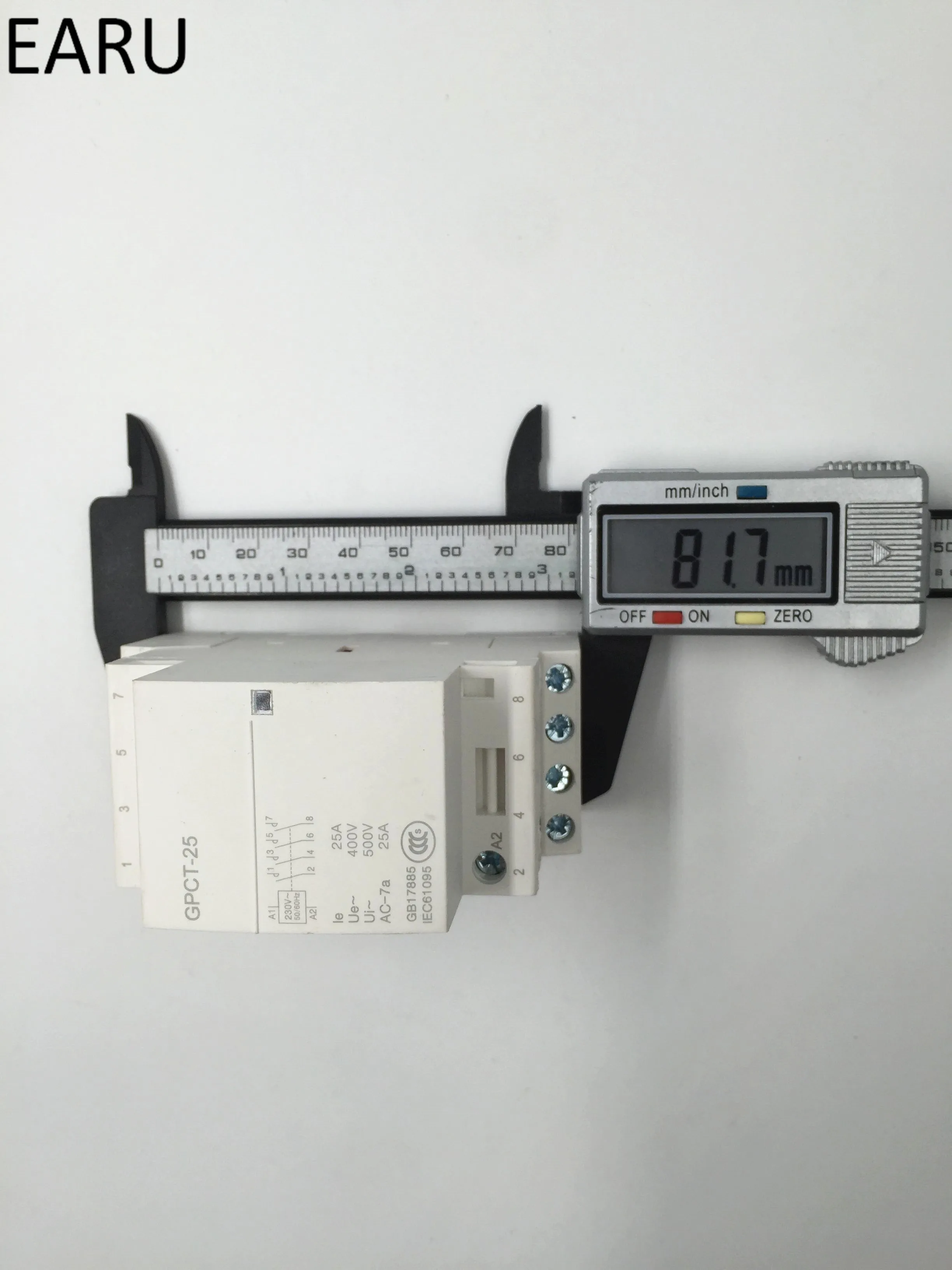 GPCT1 4P 25A 40A 63A 100A 2NC 2NO 220 V/230 V 50/60HZ Din Rail бытовой модуль модульной контактор переменного тока для домашнего отеля ресторана