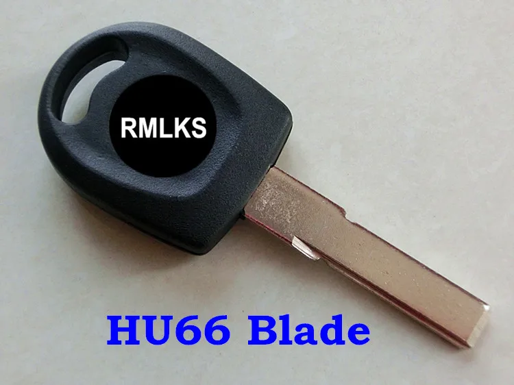 

RMLKS Fit For Polo For Bora For Passat Transponder Chip Key Shell Uncut HU66 Blade Remote Key Fob