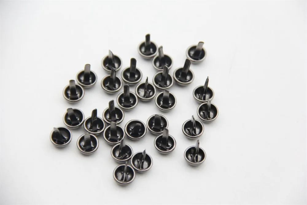 20pcs10mm черный круглый металлический сплав штифтики для скрапбукинга декор Brads DIY Украшение крепежа инструменты Ремесла Изготовление, поиск ювелирных изделий