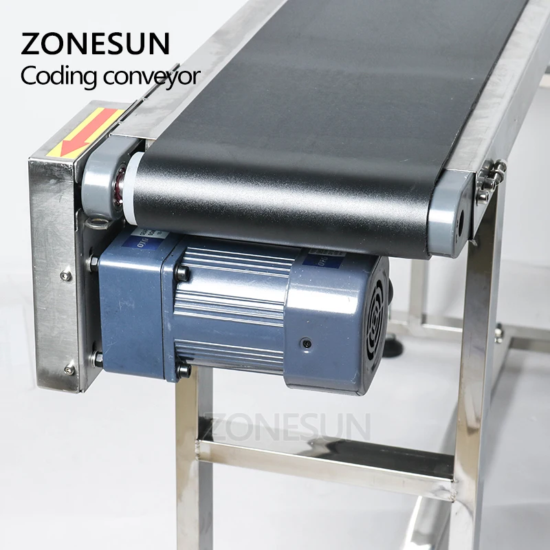 ZONESUN конвейер для струйного принтера конвейерный стол ленточный носитель