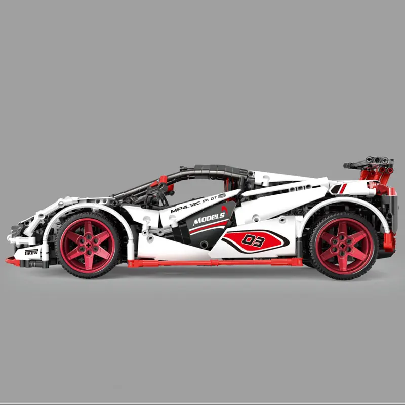 20087-DHL-Yeshin-Technic-Series-Compatible-With-Legoing-MOC-16915-White-P1-Racing-Car-Set-Kids (4)