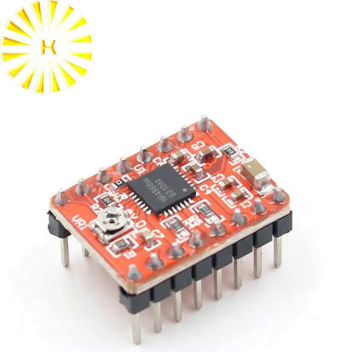 CNC 3D принтер части аксессуар Reprap pololu A4988 шаговый двигатель драйвер модуль с