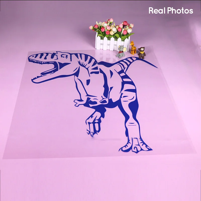 Креативная Наклейка на стену «динозавр» для детских комнат виниловый Декор для спальни фрески водостойкая Наклейка на стену с изображением дракона