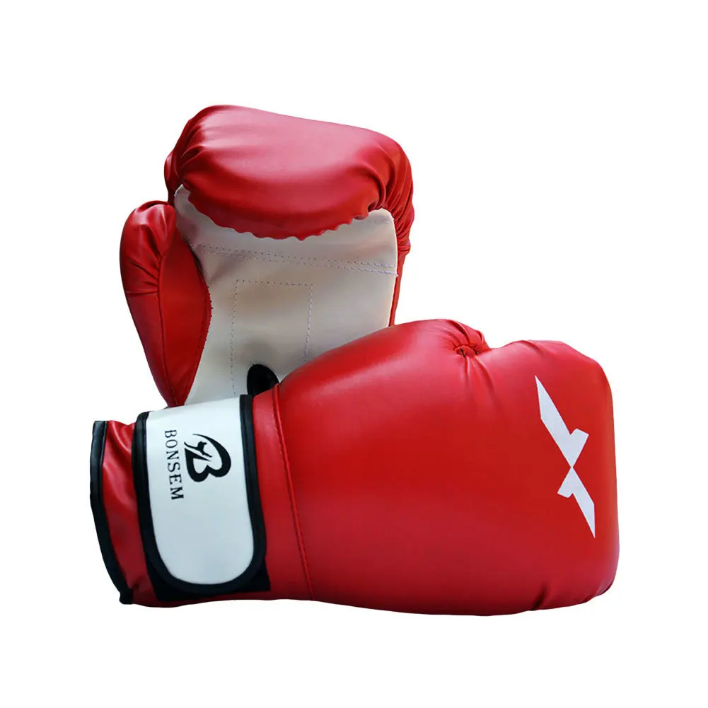 New Boxing Gloves Muay Thai Fight Boks Gloves Box Kick Boxing Men Women