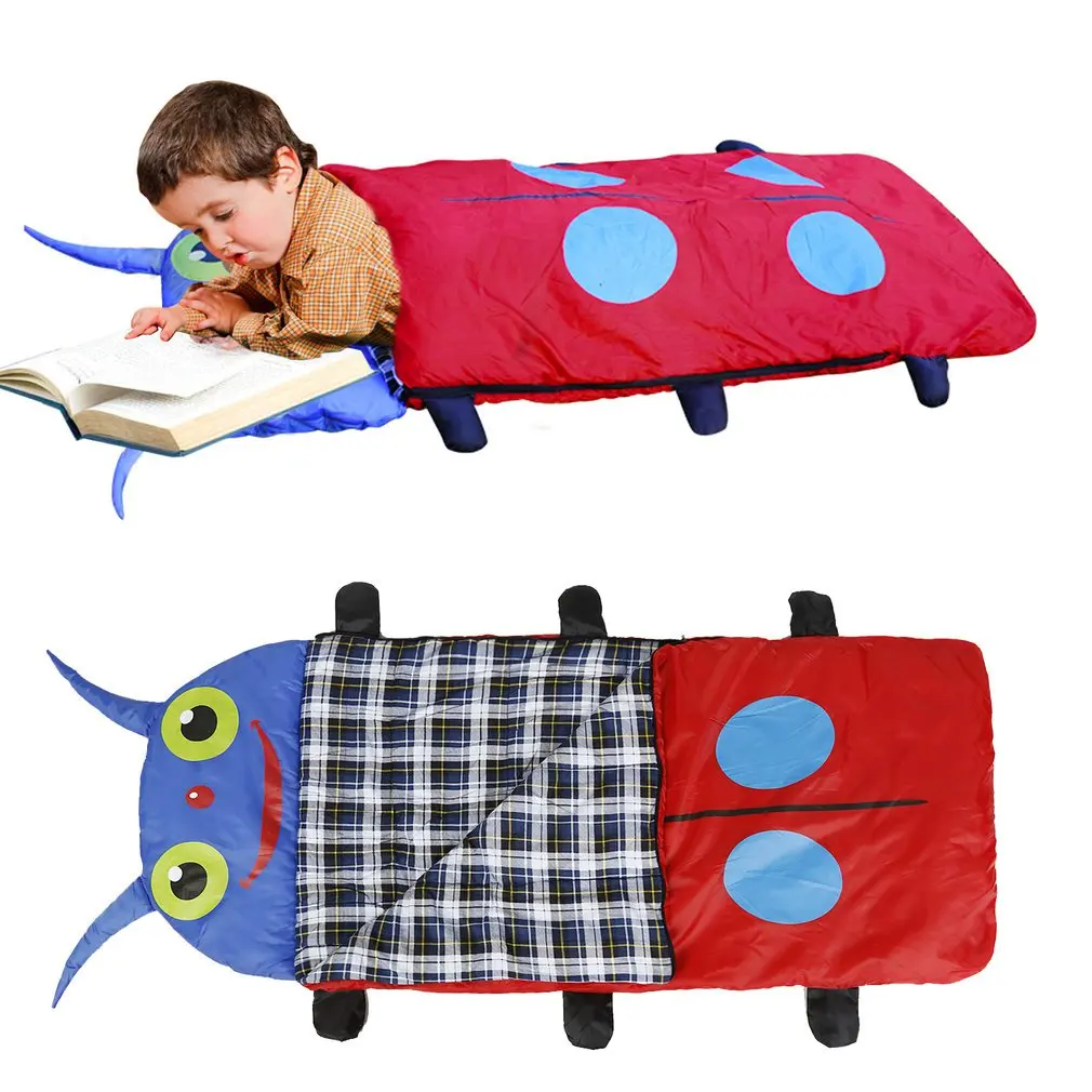 

Children Kids Beetle Animal Baby Foldable Durable Portable Sleeping Bag Autumn And Spring Keep Warm Prevention Kicking Quilt