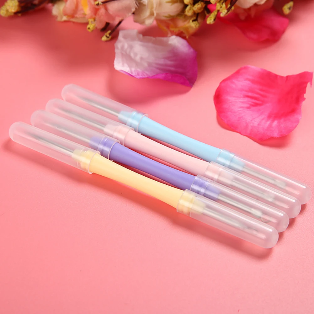 Double Loop Acne Needle Stainless Steel Acupuncture Needle Blackhead Acne Needle Acne Squeeze Device Make-up Tools For Face Double Loop Acne Needle Stainless Steel Acupuncture Needle Blackhead Acne Needle Acne Squeeze Device Make-up Tools For Face