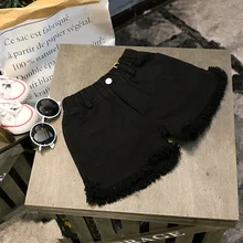 Новинка; Летние повседневные шорты для девочек; два цвета