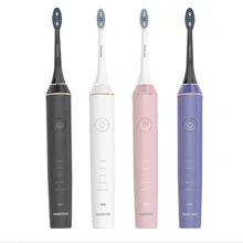 Звуковая электрическая зубная щетка для взрослых, акустическая электрическая зубная щетка, отбеливающая семейная электрическая зубная щетка, 5 режимов