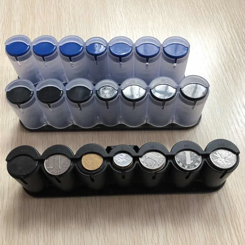 Автомобильный органайзер коробка для монет держатель контейнер хранения