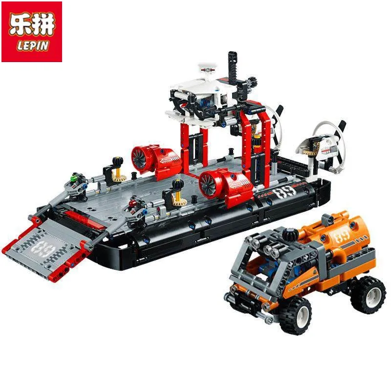 

In Stock Lepin Sets 20078 1101Pcs Technic Figures Hovercraft Model Building Kits Blocks Bricks Educational Kids Toys Gift 42076