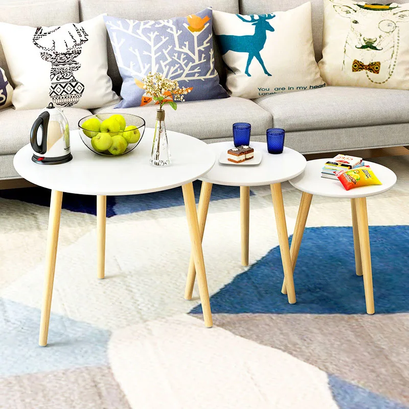 Modern minimalist Coffee Table living room creative Small Tea Table Sofa Side Table bedroom Bedside Table Home Furniture