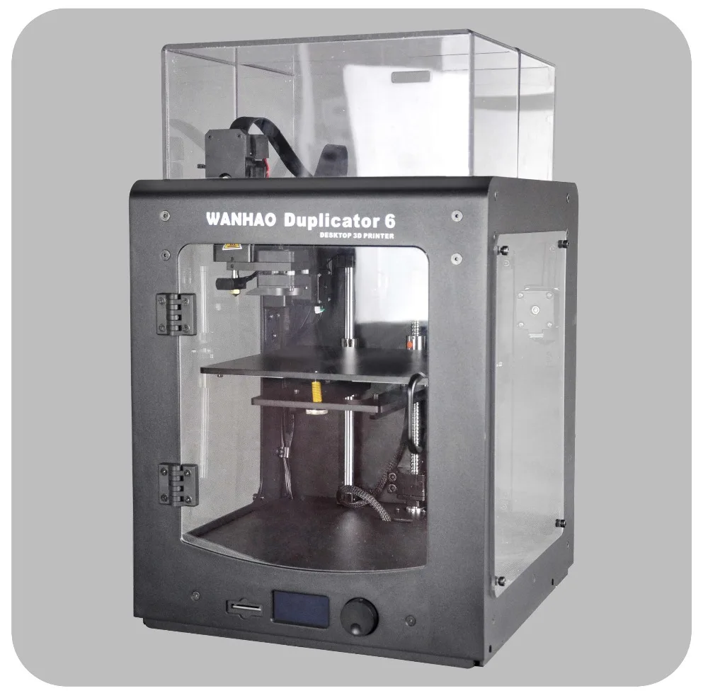 Acrylic cover for 3D PRINTER Wanhao DUPLICATOR 6 Acrylic cover for 3D PRINTER Wanhao DUPLICATOR 6