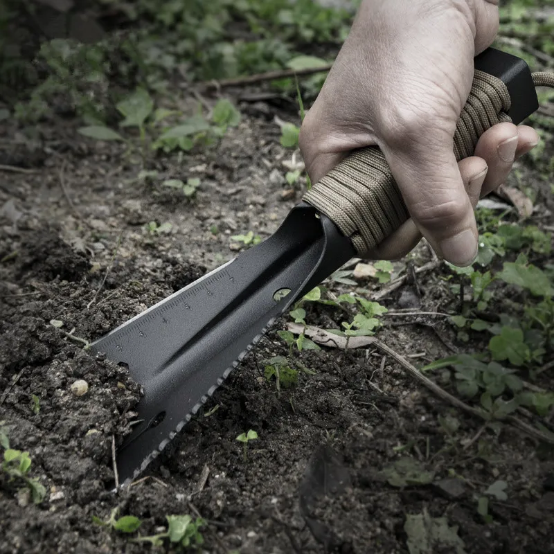 Stainless Steel Garden Shovel Spade Multi Tool Weeder With Sawtooth Hex Wrench Ruler Digging Trowel Knife Spear Garden Bonsai Stainless Steel Garden Shovel Spade Multi Tool Weeder With Sawtooth Hex Wrench Ruler Digging Trowel Knife Spear Garden Bonsai