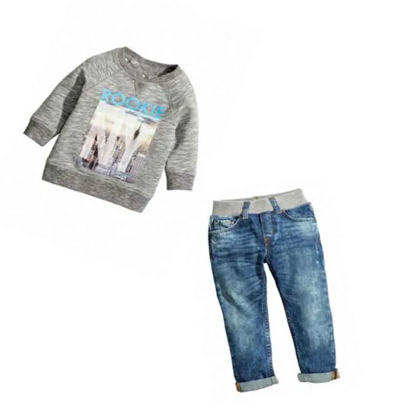 2018 hot sale design clothing children boys clothes set autumn spring children