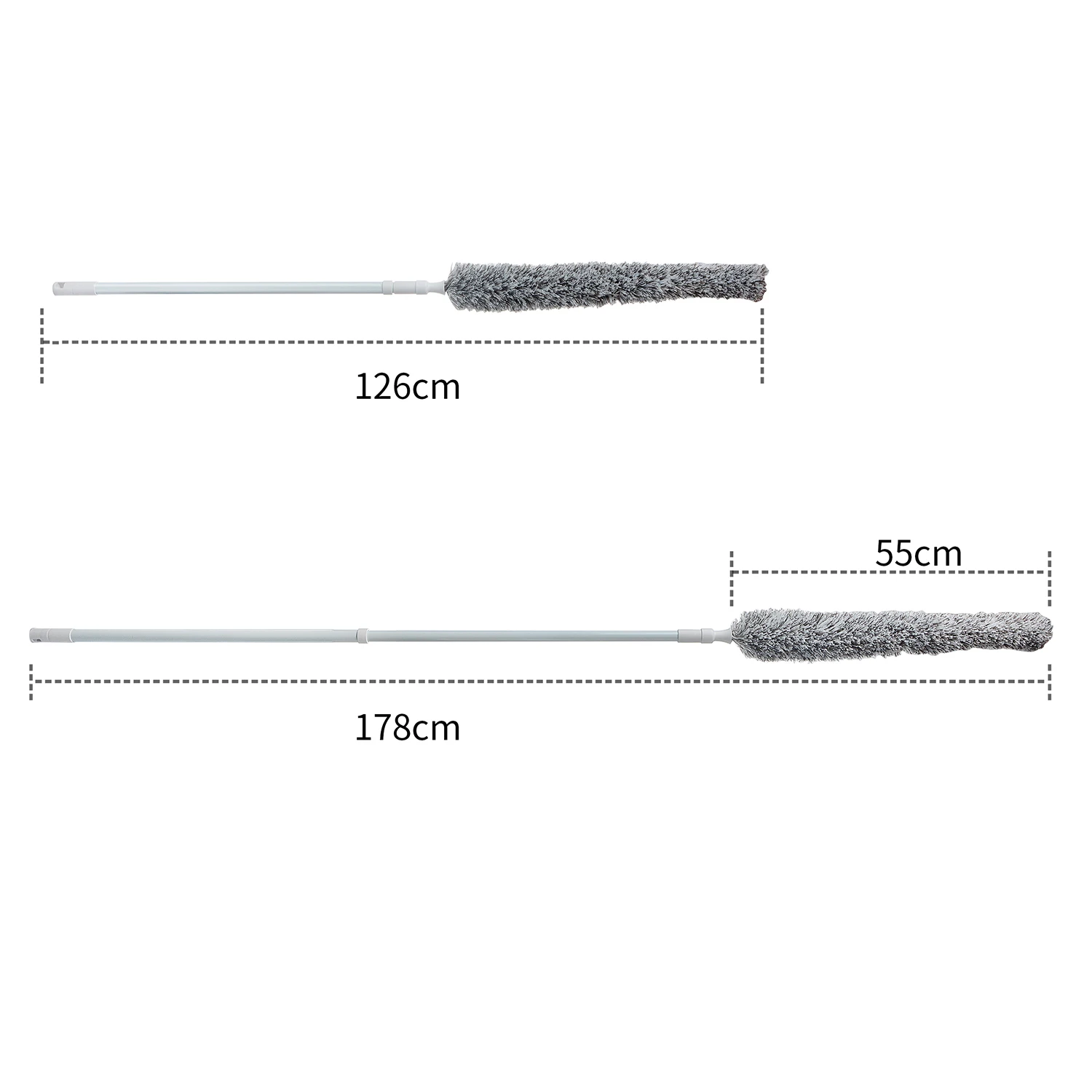 Creative Stretch Extend Microfiber Dust Shan Adjustable Feather Duster Household Dusting Brush Cars Cleaning Kitchen Accessories Creative Stretch Extend Microfiber Dust Shan Adjustable Feather Duster Household Dusting Brush Cars Cleaning Kitchen Accessories