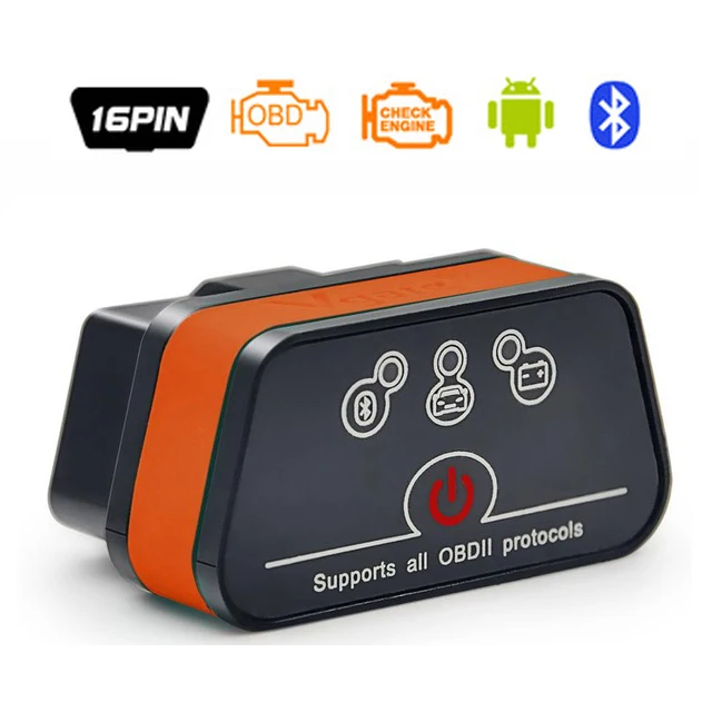 ICar 2 Bluetooth/Wifi ELM327 считыватель кодов obd OBD2 сканер elm327 iCar 2 диагностический инструмент Android/PC крутящий момент для автомобилей OBDII - Цвет: as picture