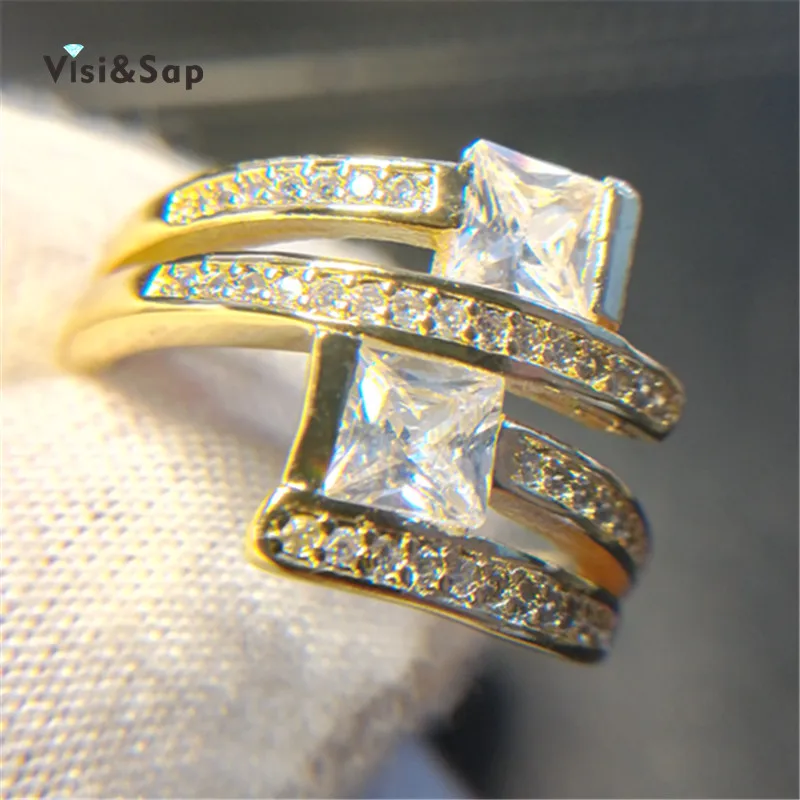 

Eleple King Rings for Men women Bijoux luxury Jewelry cubic zirconia Ring Eruamerica fashion jewelry Accessories V18KR017