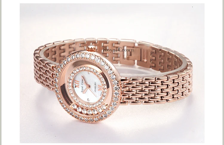 Женские часы с когтями, японские кварцевые модные часы с браслетом из нержавеющей стали, подарок на день рождения, Королевская корона