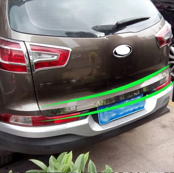 

For Kia 2011 2012 Sportager 5dr High quality stainless steel Rear Trunk Lid Cover Trim