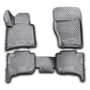 

For Volkswagen Touareg 2010-2018 2-generation with 2-zone climatronic 3D floor mats into saloon 4 pcs/set Element NLC3D5131210K