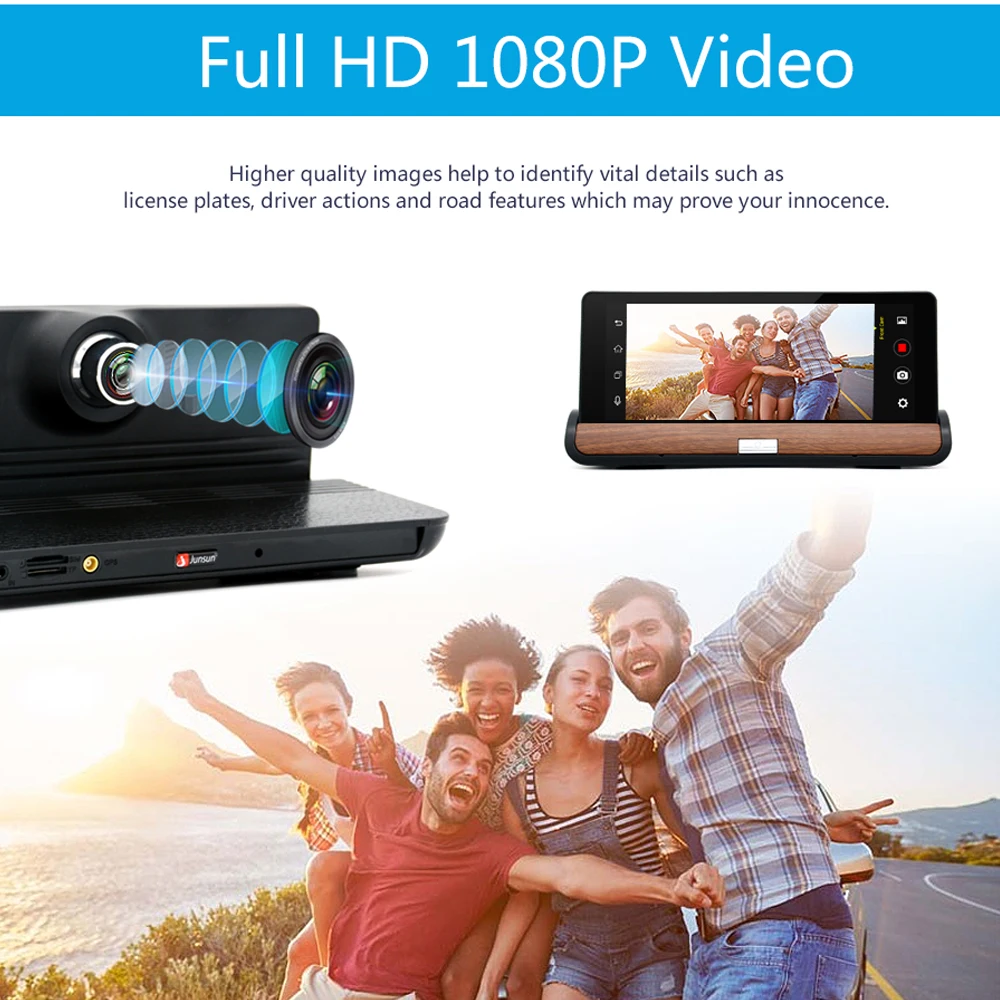 Новый 7 дюймовый автомобильный GPS навигатор с навигацией для Android dvrs