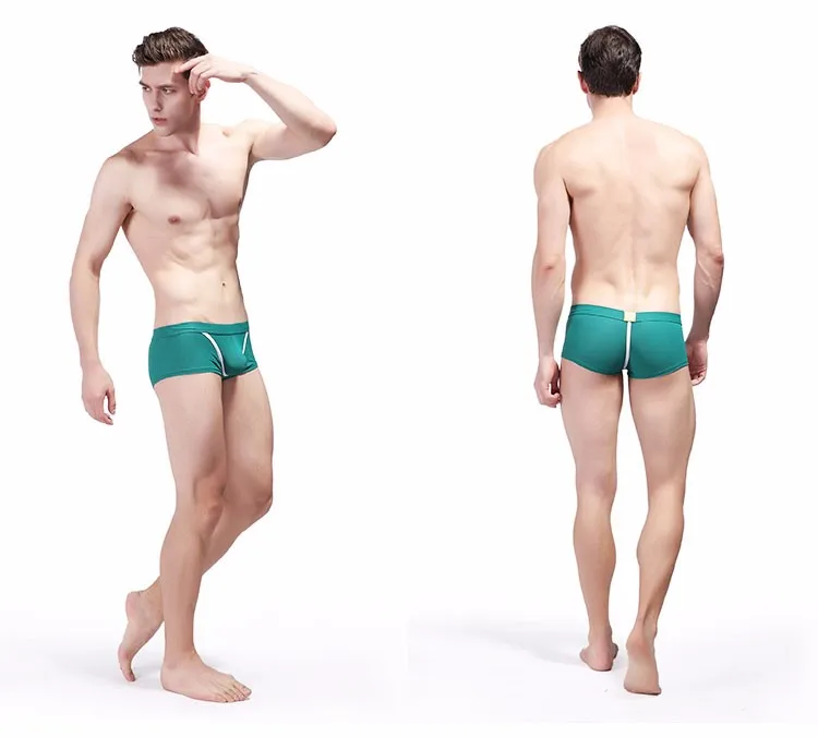 WJ Мужское нижнее белье боксеры Cueca Masculina скольжения Homme Мужское нижнее белье боксер Homme трусы брендовая одежда спандекс мужские боксеры