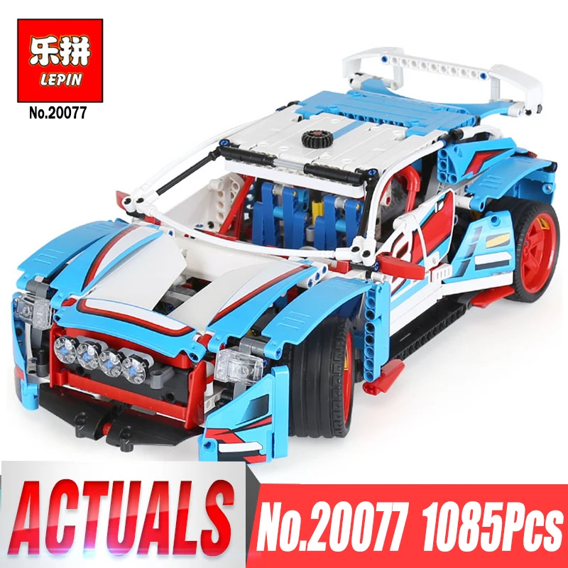 

Lepin 20077 Technic Series The Rally Car Set legoing 42077 Building Blocks Bricks Educational Funny Children Christmas Toys Gift