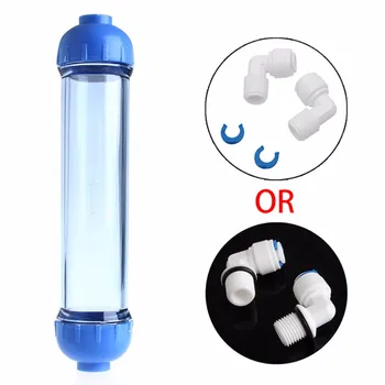 

Water Filter Housing DIY Fill T33 Shell Filter Tube Transparent Reverse Osmosis