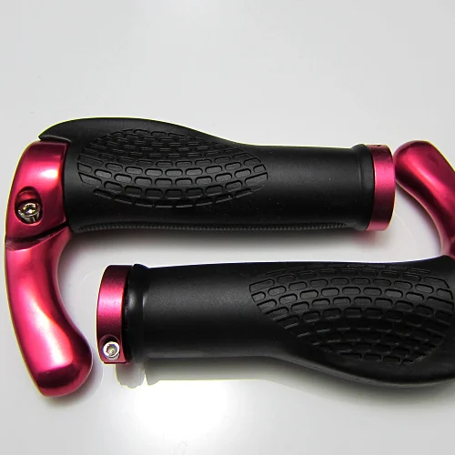 Grips MTB bicycle handlebar horns with ergonomic grips the hand sets