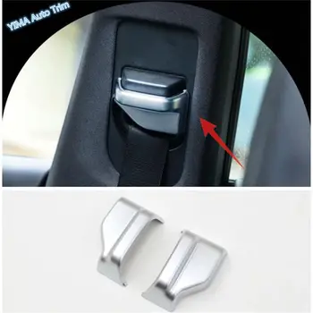 

Lapetus Auto Styling Safety Seat Belt Frame Cover Trim Matt Carbon Fiber ABS Fit For Mercedes-Benz GLA 200 220 X156 2015 - 2019
