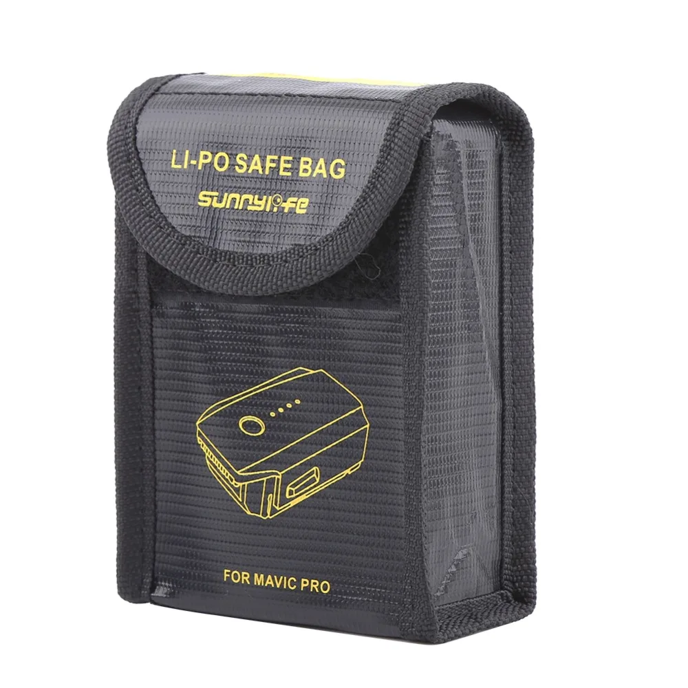 1Pcs Lipo Battery Safe Bag Explosion proof Lipo Battery Safe Bag Pouch Fire Resistant Protector