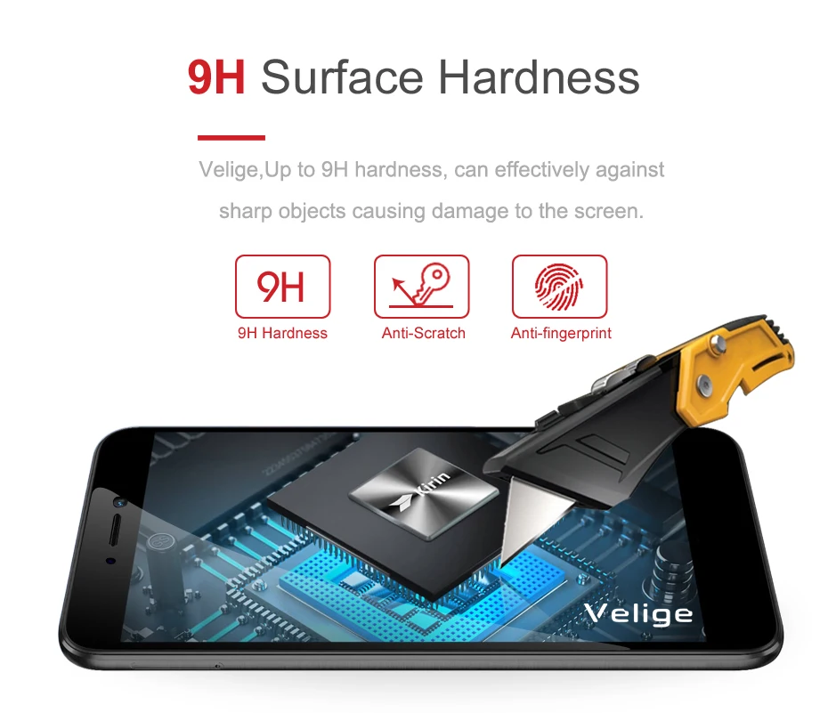Velige 9H Full Cover Tempered Glass for Huawei Honor 8 Lite Honor8 8Lite Screen Protector HD Clear Ultra Thin Safety Glass Film (10)