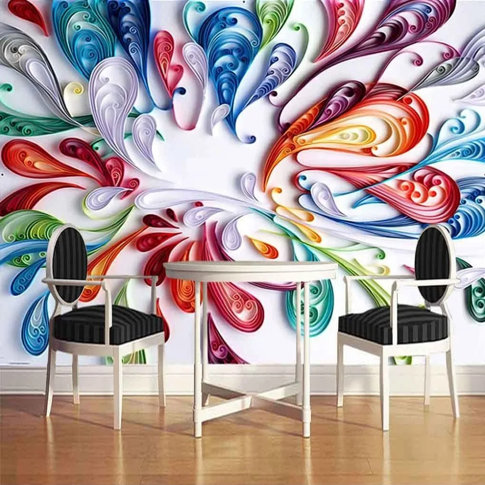 Custom Mural Wallpaper High Quality Modern Fashion Simple ...