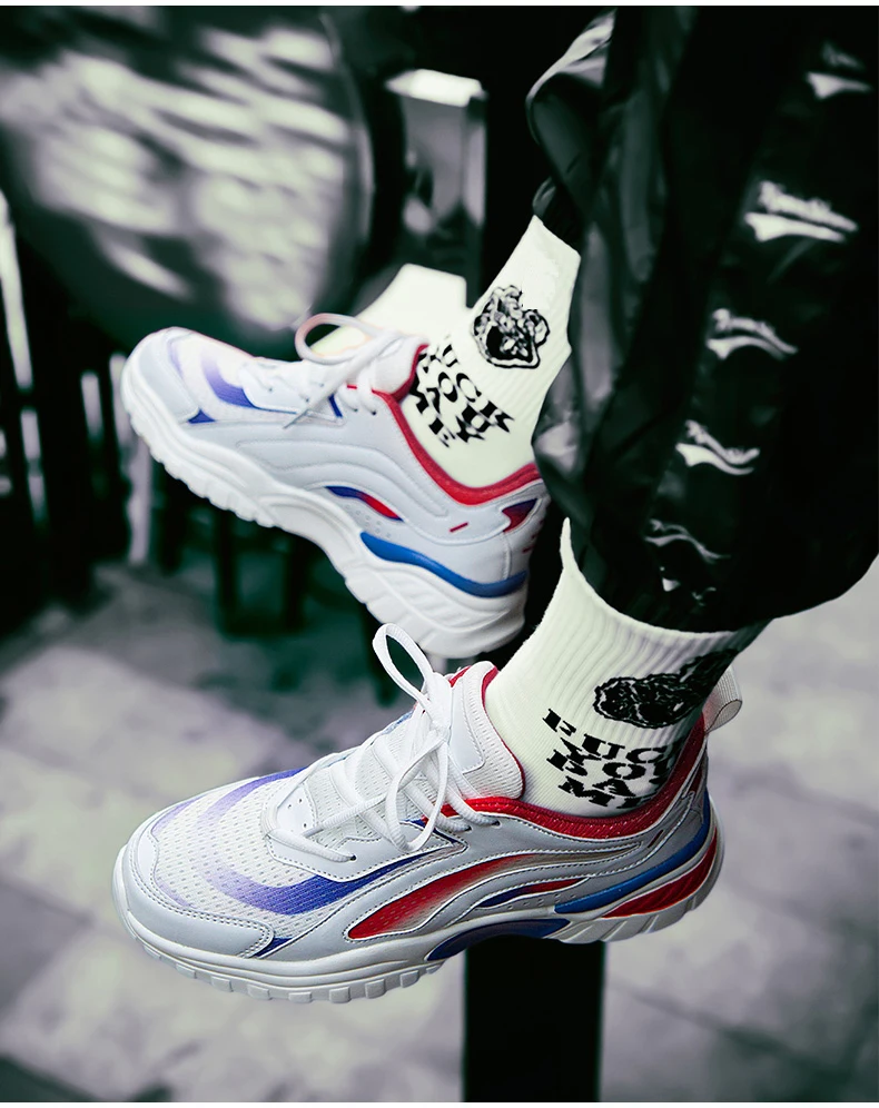 Men's Casual Shoes Chunky Sneaker Mens High Platform Dad Shoes Men Sneakers Mesh Footwear Brand Trainers Sneakers Men Spring New (8)