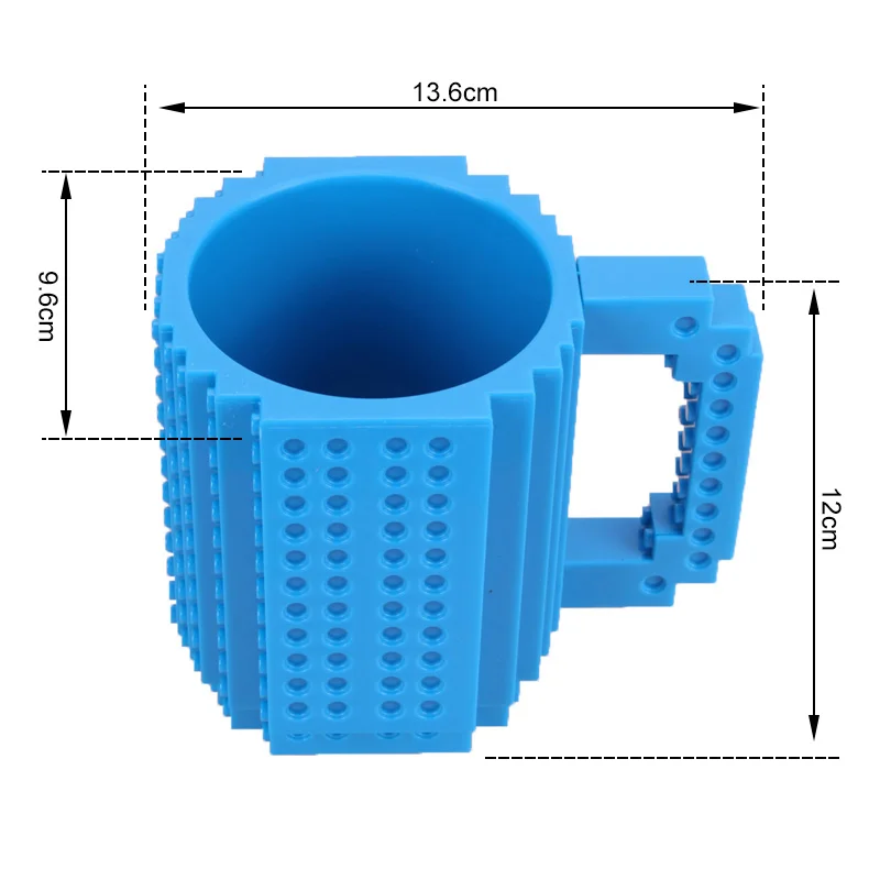 1/PCS Building Blocks Cup Build-In Brick DIY Creativity Coffee Mark Mugs for Frozen Cup Block 350ml Christmas Personality Gift 1/PCS Building Blocks Cup Build-In Brick DIY Creativity Coffee Mark Mugs for Frozen Cup Block 350ml Christmas Personality Gift