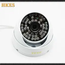 HKES HD 2.0MP 1080P POE IP Camera ONVIF P2P In/outdoor Metal Dome Security 48IR 720P POE IP CAM 960P 4Pcs