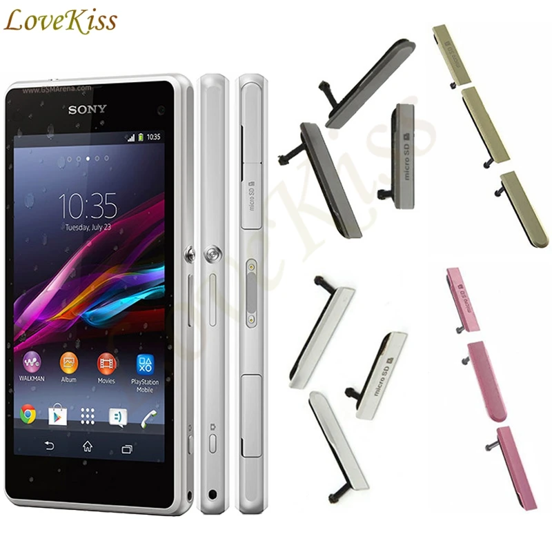 

New Dust Plug For Sony Xperia Z1 Compact Z1 Mini D5503 USB Cover Flap Block Water Proof Cover USB Data Charging Port Dust Plug