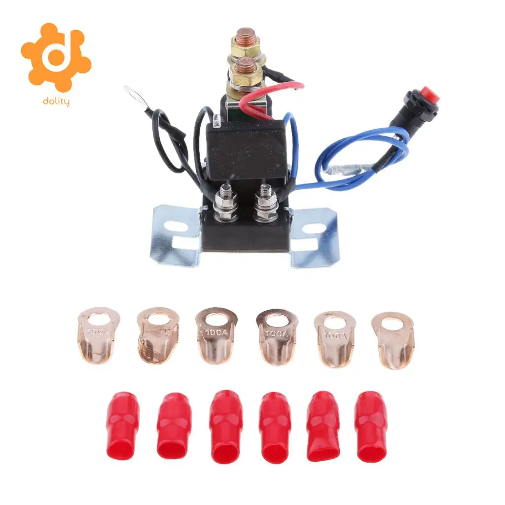 

DC 12V 200A Dual Battery Isolator Disconnect Kill Switch Solenoid Relay