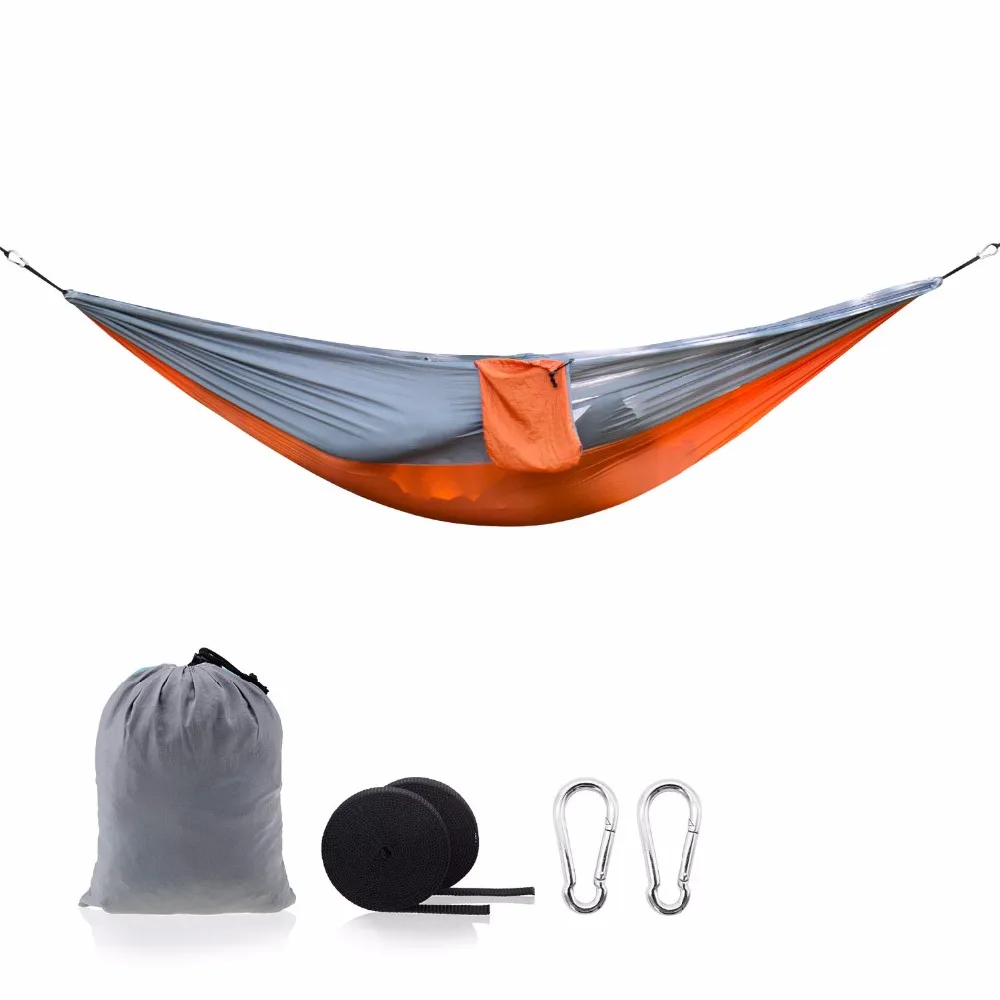 20 Color 2 People Portable Parachute Hammock Camping Survival Garden Hiking Hunting Leisure Hamac Travel outdoor Hamak