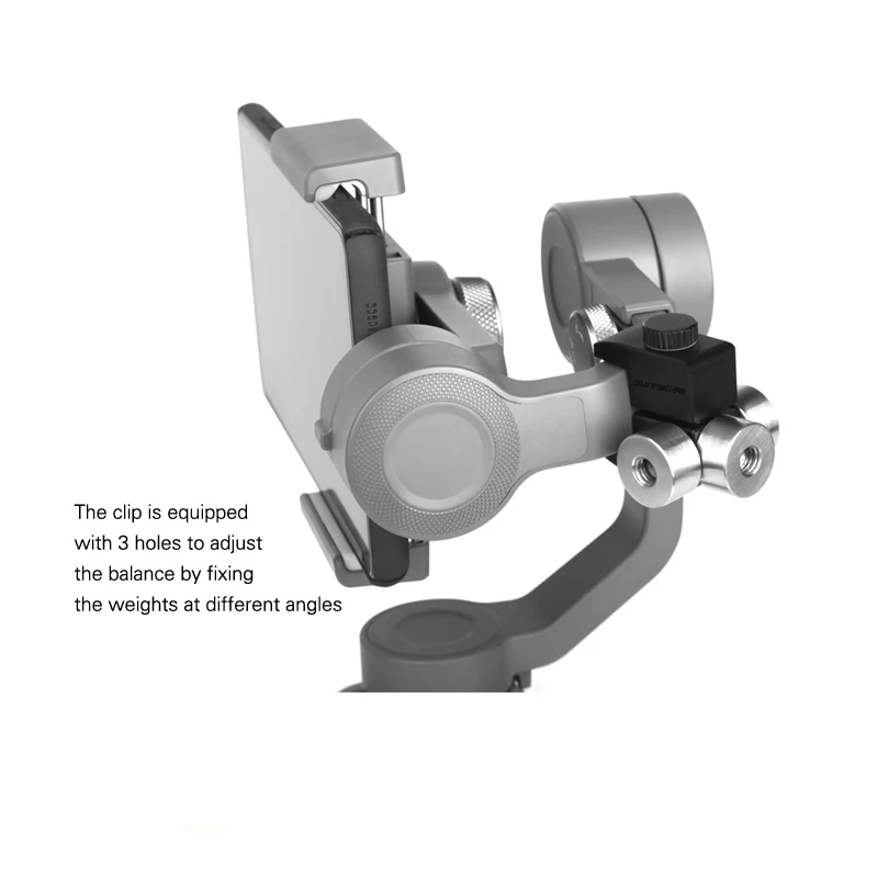 Handheld Gimbal Balance Counterweight Adapter  for DJI osmo Mobile 1 2  Smooth 4  Smooth Q camera Mobile Phone Handheld Gimbal Accessories  1 (10)