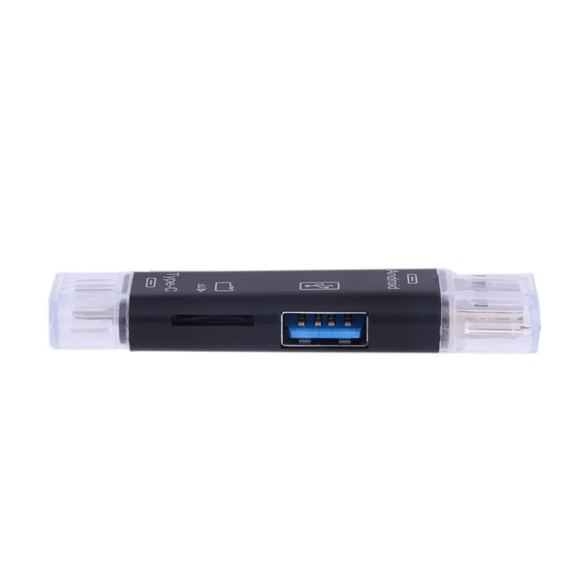 New 3 in 1 Type C Micro Card Reader USB Type C Flash Drive Adapter Connector 1