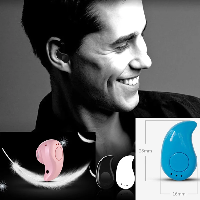 Abay Bluetooth мини наушники с микрофоном беспроводной HD звук объемный стерео hifi