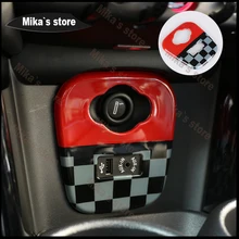 ABS автомобильный прикуриватель AUX USB центральная консоль pannel рамка крышка наклейка для mini cooper F55 автомобиль-Стайлинг украшение интерьера