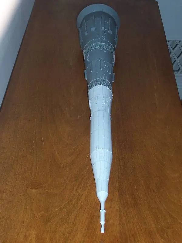 1:144 советского N 1 Старт автомобиля ракета 3D высокое моделирование пространство