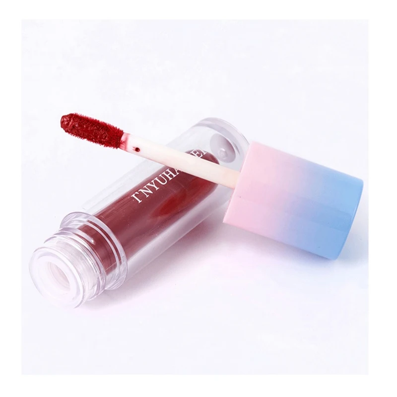 1PC Waterproof Super Lip Gloss Long Lasting Makeup Liquid Lipstick Sweet Red Lip Tint 1PC Waterproof Super Lip Gloss Long Lasting Makeup Liquid Lipstick Sweet Red Lip Tint