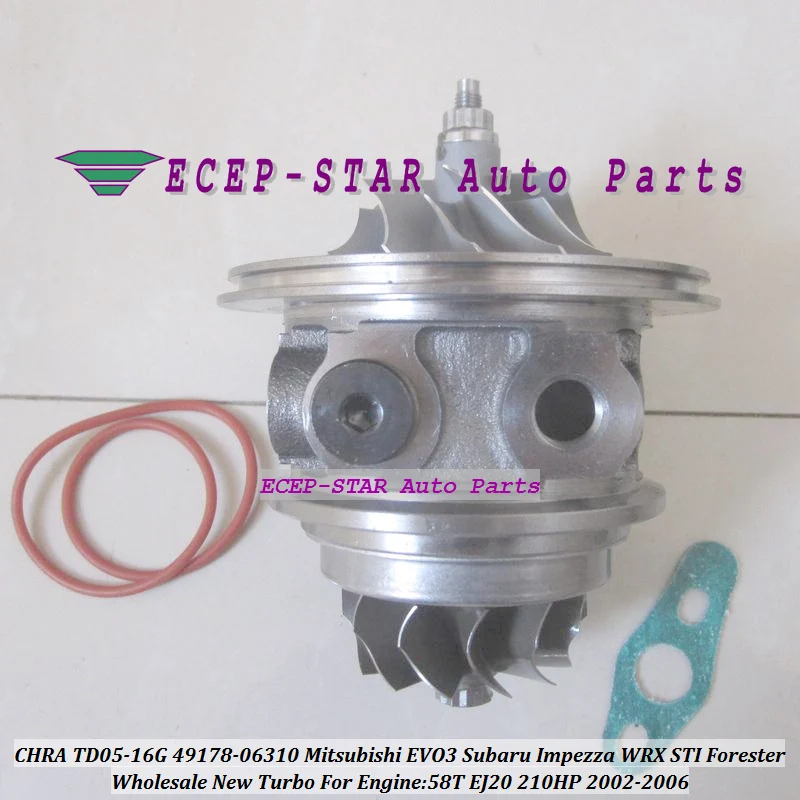 Turbo CHRA TD05-16G 49178-06310 Mitsubishi EVO3 Subaru Impezza WRX STI Forester 58T EJ20 210HP 2002-2006 (5)