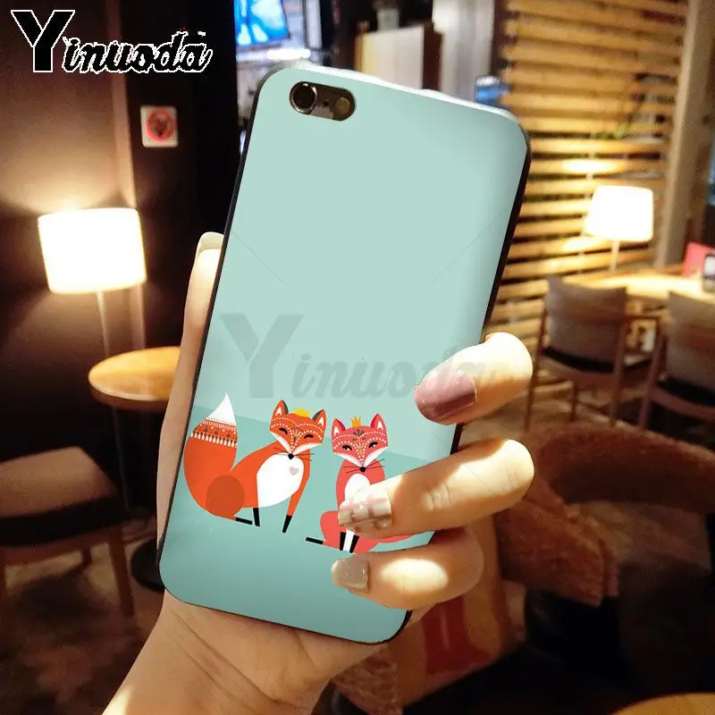 catoon cute lovely fox animal