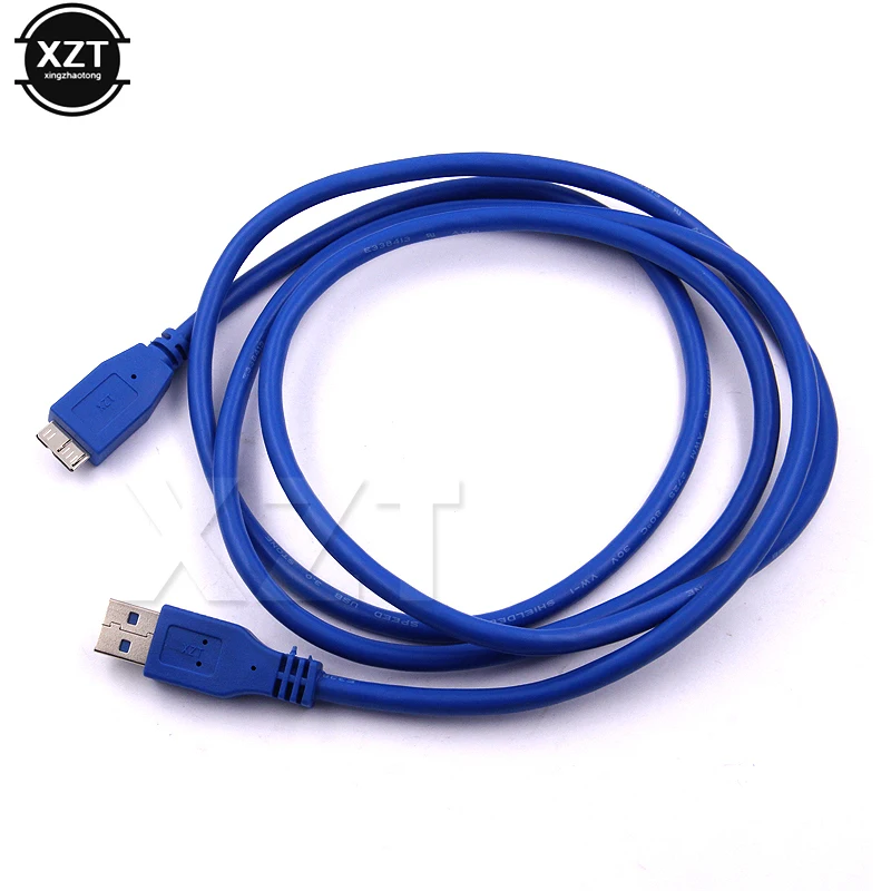 Супер Скоростной USB 3,0 штекер A к Micro B кабель для внешнего жесткого диска HDD 0,3 м 1 м кабель для передачи данных провод адаптер